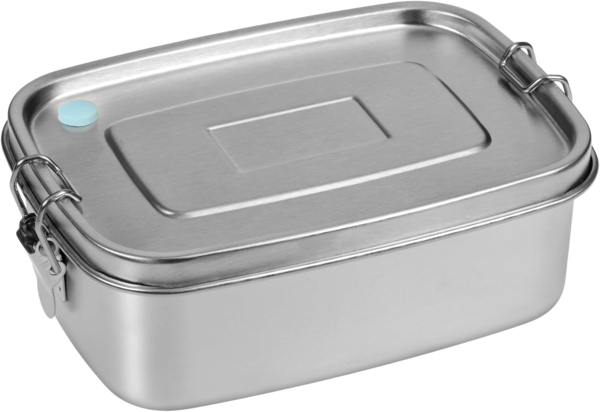 Edelstahl-Brotdose ohne Trennwand