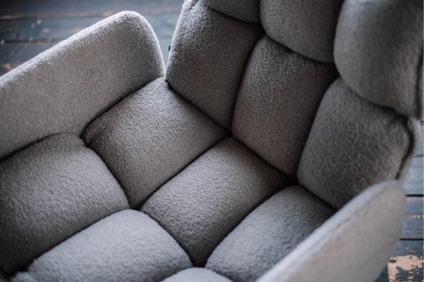 KAWOLA Polsterstuhl BARO (1 St), Esszimmerstuhl Drehstuhl Stoff, mit oder ohne Armlehnen Bild 9