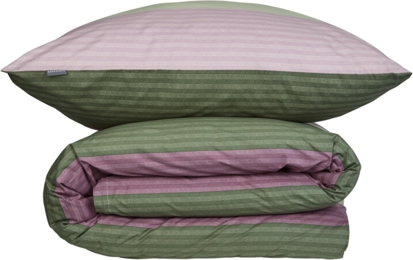 Schiesser Bettwäscheset Vendi - Renforcé - 2-teilig - 155 x 220 cm - Grün