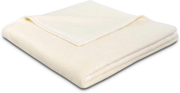 Biederlack Tagesdecke Kuscheldecke 220 x 240 cm Uno Soft natur