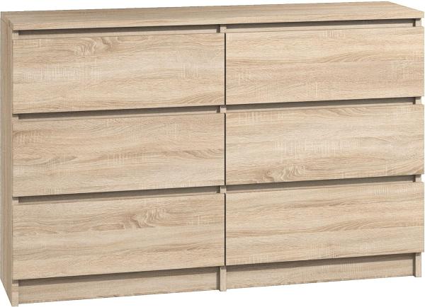 pressiode Kommode Kommode mit 6 Schubladen 120cm Sideboard