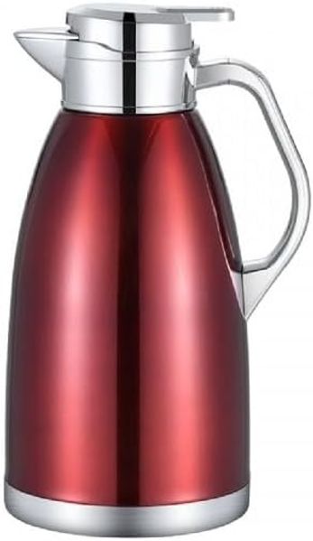 Thermoskanne Isolierkanne Kaffeekanne 2,3 Liter FLSK2,3 rot