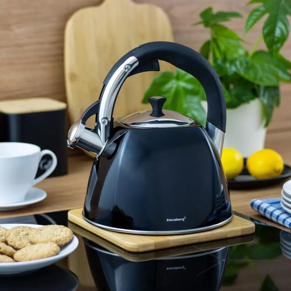 Klausberg Klausberg 3,0 l Wasserkocher aus mattem Stahl KB7194 Bild 2