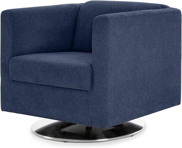 LOOKS by Wolfgang Joop LOOKS I Designer Sessel mit Federkern, Holzwerkstoff, dunkelblau, 72 x 71 x 75 cm Bild 4