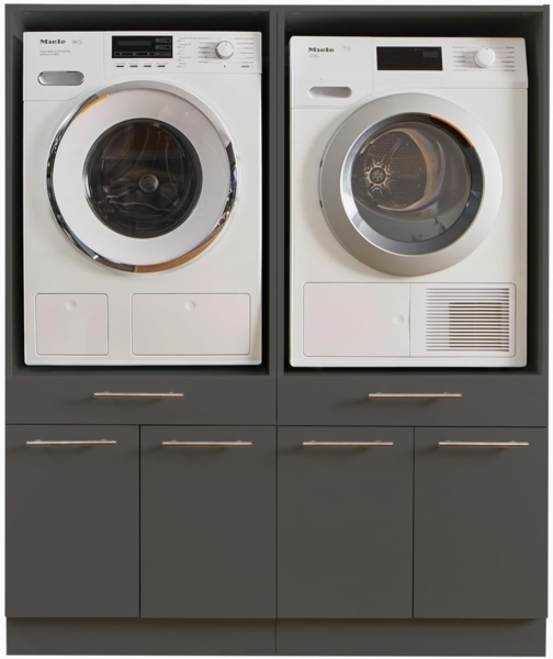Laundreezy Mehrzweckschrank-Set LAUNDREEZY LDSK2, Breite 135 cm