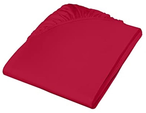 fleuresse Spannbettlaken Colours in Gr. 90x200, 140x200 oder 180x200 cm, Mako-Satin, Gummizug: rundum, (1 Stück), Mako Satin, für Matratzen bis 23 cm Höhe, Bettlaken, Spannbetttuch