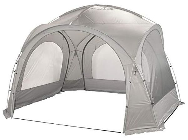 Bo-Camp Partyzelt Pavillon Grau 350 x 350 x 250 cm
