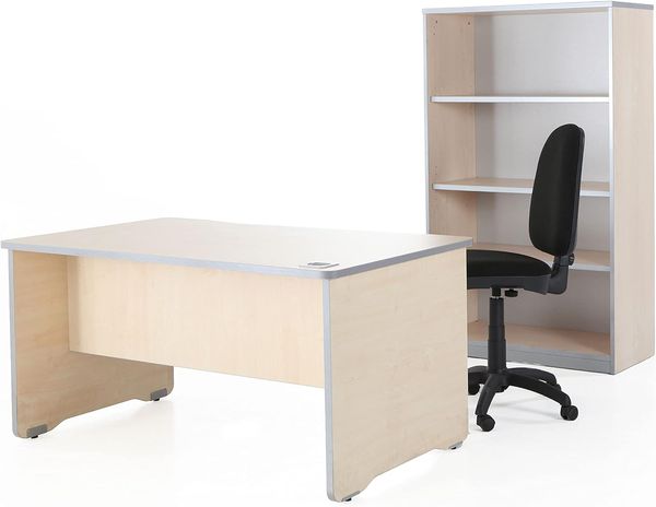 Rocada Bürodrehstuhl ohne Armlehnen schwarz Bild 8