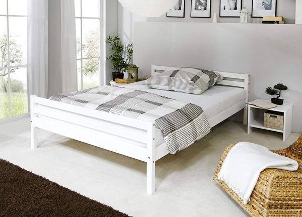Doppelbett "Nadine" 140x200 Kiefer massiv