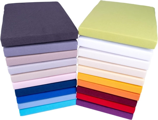 Traumschloss Exclusiv Edel-Jersey Spannbettlaken silber (hell) 180-200x200 Bild 3