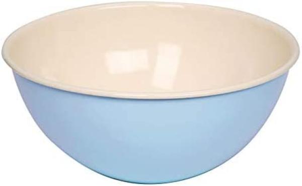 Riess Obstschüssel Emaille Salatschüssel | 30cm Blau