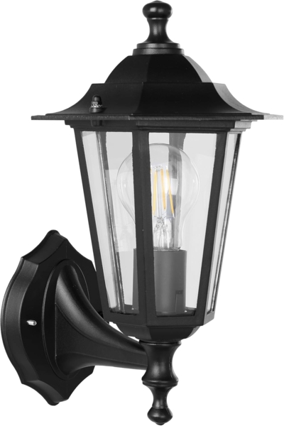 Eglo 22468 Aussenleuchte LATERNA 4 schwarz, E27 max. 1X40W L:16,5cm H:35cm Bild 1