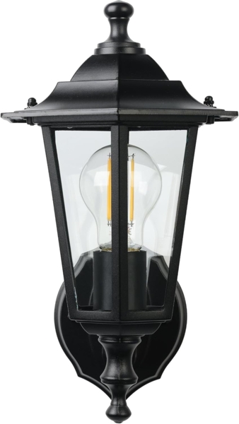 Eglo 22468 Aussenleuchte LATERNA 4 schwarz, E27 max. 1X40W L:16,5cm H:35cm Bild 2