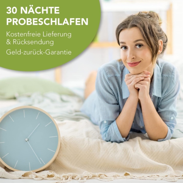 Kaltschaummatratze Sky Flex, 7-Zonen Matratze 90x200 cm, 140x200 cm & weitere Größen, Dreamstar, 18 cm hoch, H3 mittelfest, ergonomische Gelschaumauflage, für jede Schlafposition Bild 6