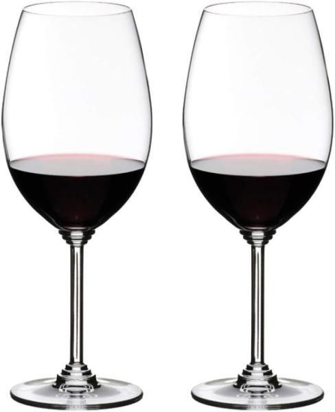 Riedel Wine Syrah / Shiraz, Rotweinglas, Weinglas, hochwertiges Glas, 650 ml, 2er Set, 6448/30