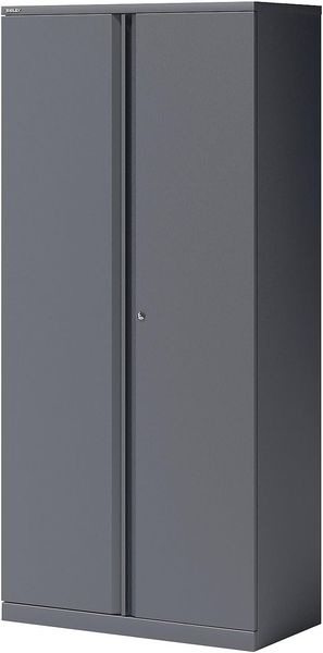 Flügeltürenschrank Essentials, mit 4 Fachböden für 5 Ordnerhöhen, Farbe anthrazitgrau