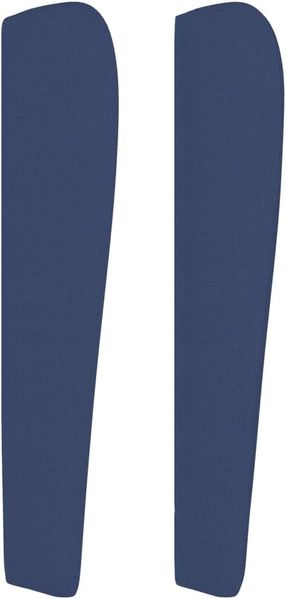 vidaXL Boxspringbett mit Matratze Blau 80x200 cm Stoff 3128083 Bild 8