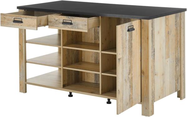 Kücheninsel Stove in Used Wood hell 162 cm Bild 5