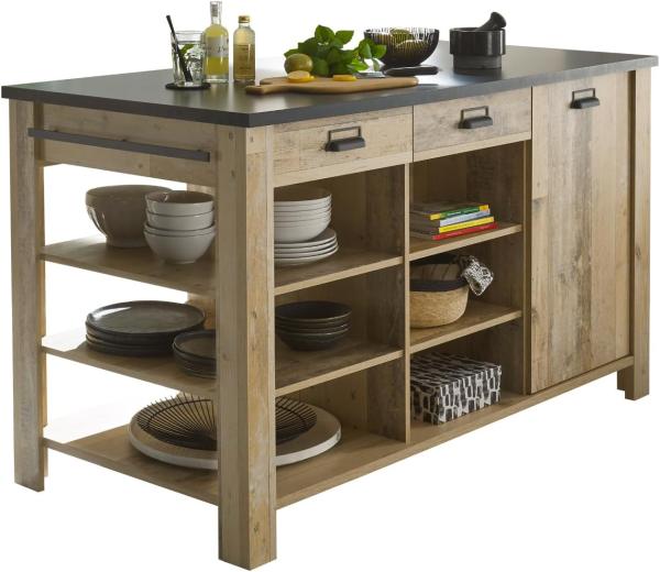 Kücheninsel Stove in Used Wood hell 162 cm Bild 4