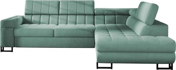 Ecksofa Laris, Seite: Rechts, Farbe: Magic Velvet 2227