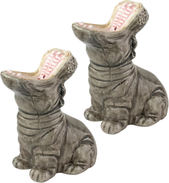 Donkey Salz- & Pfefferstreuer Hungry Hippos