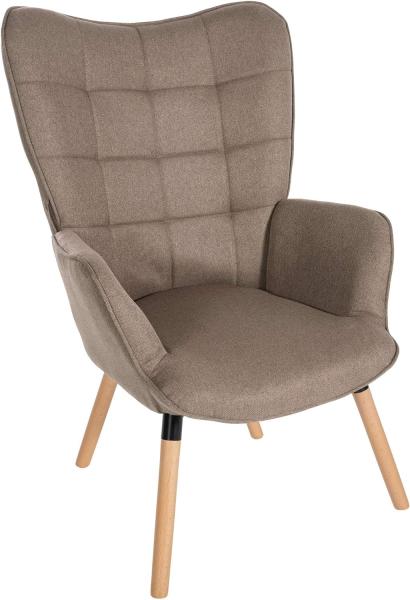 Sessel Garding Stoff (Farbe: taupe)