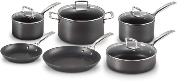 Le Creuset Aluminium-Antihaft Kochgeschirr-Set 6-tlg.