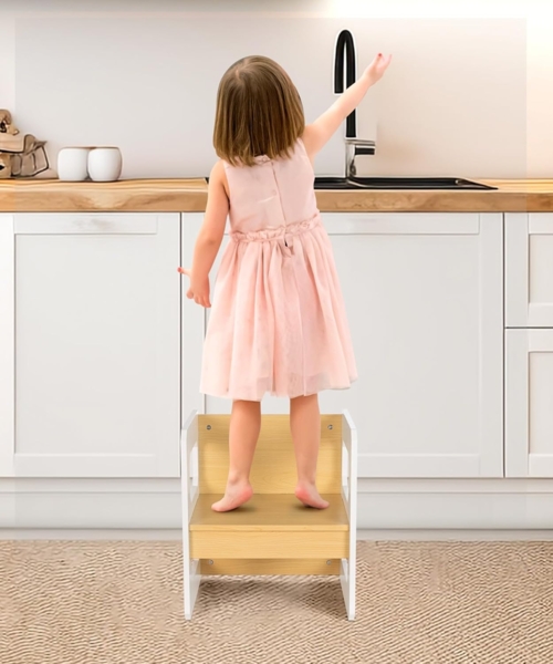 Yorbay Kindertisch Kindersitzgruppe 2 in 1 mit Sitzbank, Sitzgruppe für Kinder (2-tlg), Multifunktionstisch Bild 7