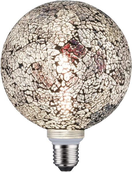 Paulmann 287. 46 LED G125 E27 Miracle Mosaic Schwarz 2. 700K dimmbar