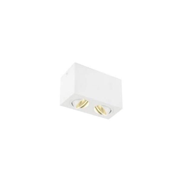 SLV No. 1002008 TRILEDO Double LED Indoor Deckenaufbauleuchte weiß 3000K