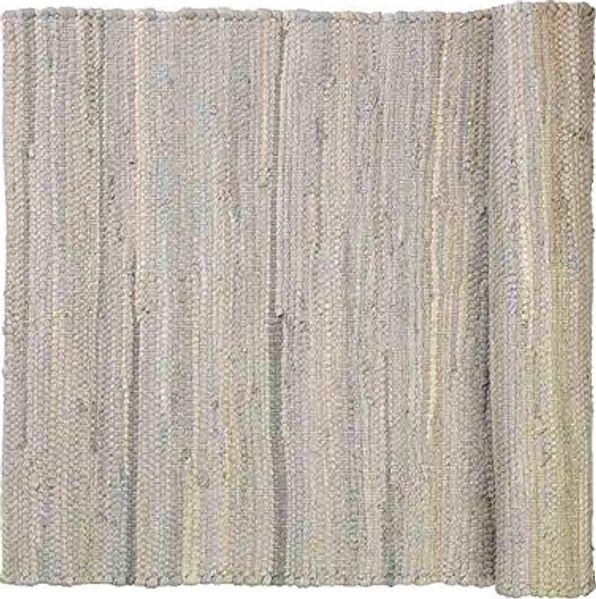 blomus SOLO Teppich M, Läufer, Webteppich, Baumwollteppich, Dekoration, Baumwolle, Drizzle, B 70 cm, L 130 cm, 65661