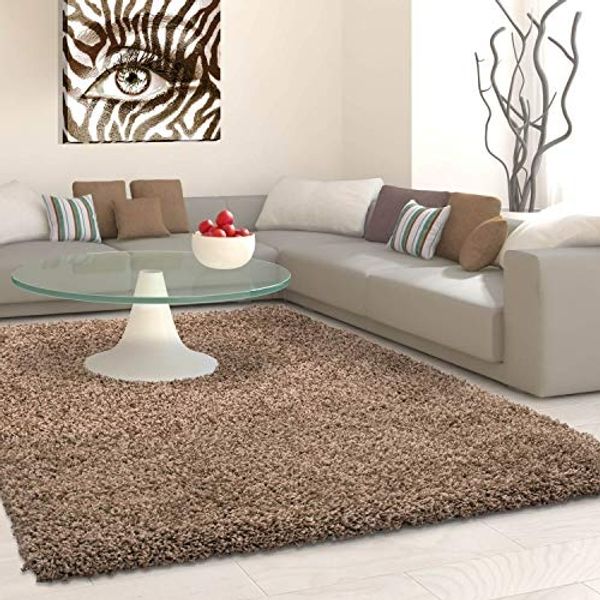 Shaggy Teppich LIFE MOCCA 300 X 400cm Rechteck