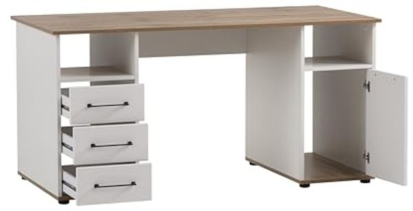 Schildmeyer Schreibtisch Jelda, in Landhausoptik, Holzdekor mit fühlbarer Struktur, Breite 150 cm Bild 4