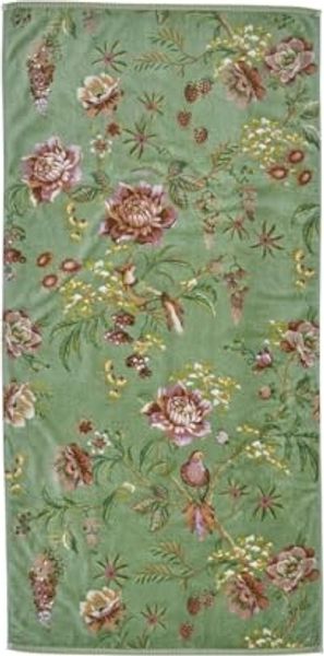 Pip Studio Duschtuch Secret Garden Grün (70x140 cm) 320894