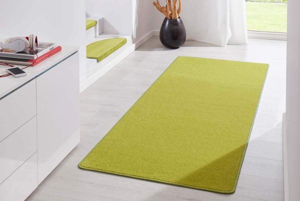 Kurzflor Teppich Fancy - 80x200x0,7cm