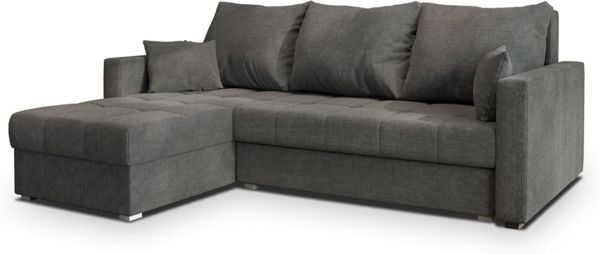 Masseno Ecksofa NIDA mit Schlaffunktion L-Form, Sofa mit Bettkasten