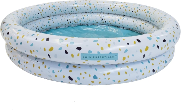 Swim Essentials White Terrazzo Planschbecken - Min