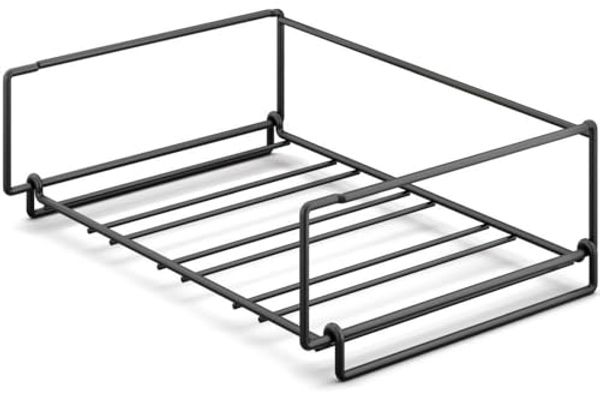Cubeto schwarzes Flaschenregal für 4 Flaschen