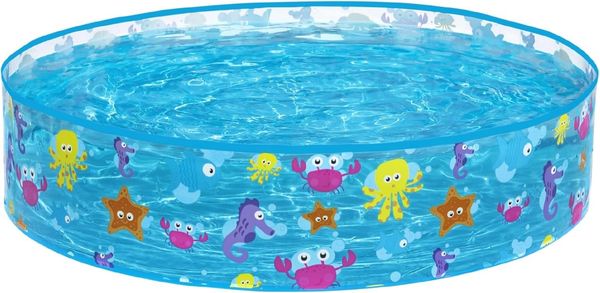 Fill 'N Fun Planschbecken Sparkling Sea, Ø 122 x 25 cm