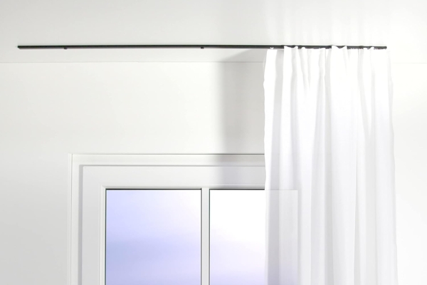 Deco-Raum® Gardinenschiene Minimal | Länge: 170cm | Material: Aluminium | Farbe: Schwarz Bild 4