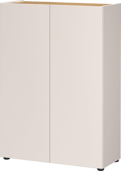 Germania Schuhschrank 1590-605 GW-Alviano, in Kaschmir/Navarra-Eiche-Nb, mit Platz für bis zu 12 Paar Schuhe, 74 x 105 x 33 cm (BxHxT)