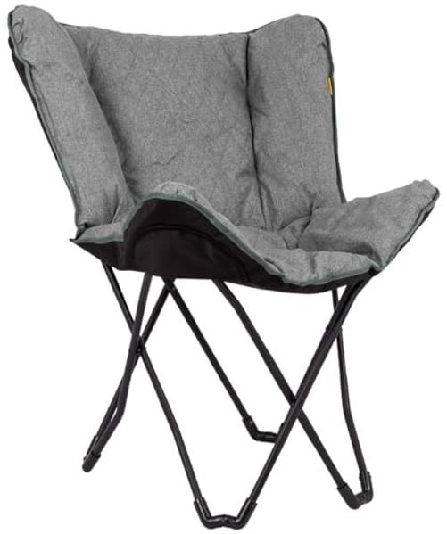 Bo-Camp Schmetterling Stuhl Himrod Camping Garten Lounge Stuhl Sessel Klappstuhl Grün