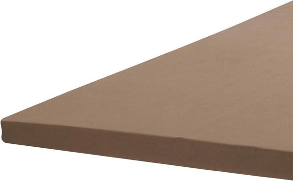 BettwarenShop Jersey-Elasthan Topper Spannbettlaken Multi-Stretch|140x200 - 160x220 cm| taupe