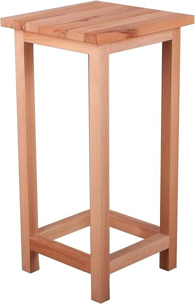 Blumenständer >MARCO< in Kernbuche aus Massivholz - 30x60x30cm (BxHxT)