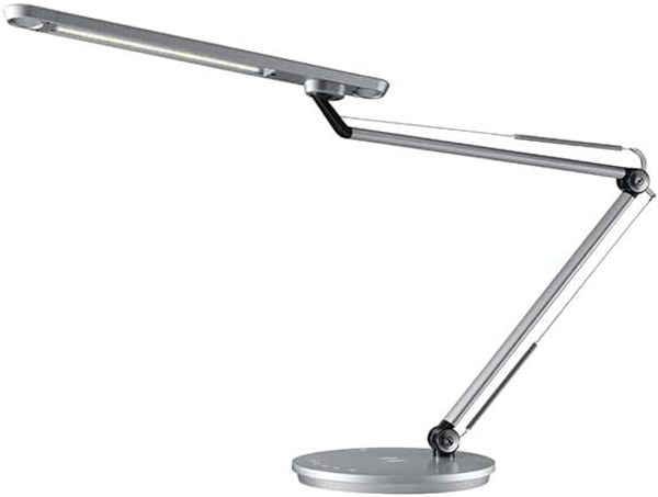 Hansa LED-Tischleuchte Smart, dimmbar, silber