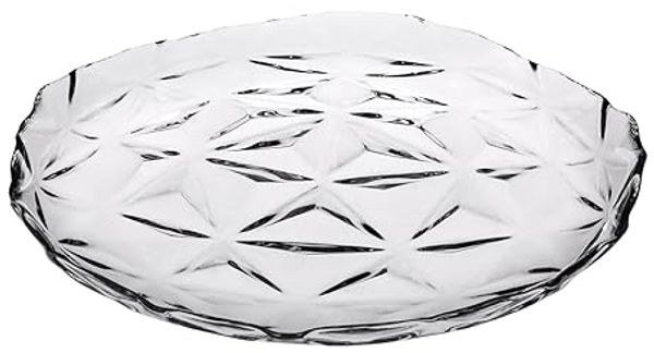 Pasabahce Gebäckteller Pasabahce Estrella Teller 20 cm 6er Set, Glas, (Packung)