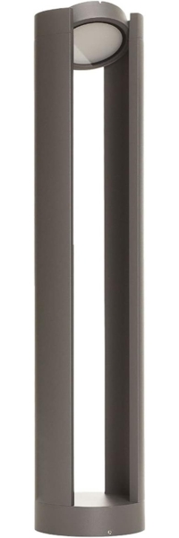 Lucande Außen-Stehlampe Dylen, 1 x 15 W LED, warmweiß