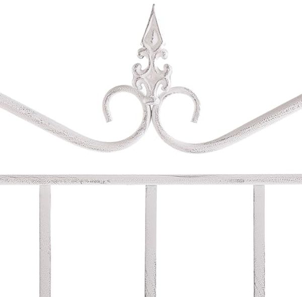 Regal PAVONA Metall 94 cm 50 cm Helles Beige Bild 7