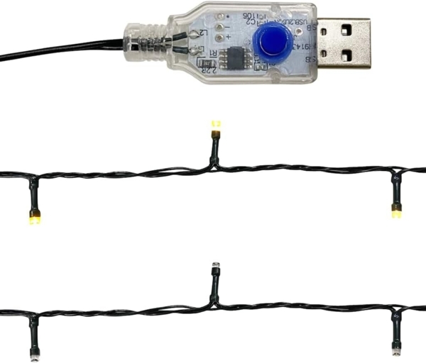 vidaXL Weihnachtsgirlande mit LED-Lichtern 20 m Rosa 329200 Bild 7