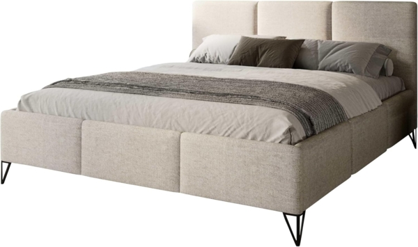 Polsterbett Leforn (Farbe: Ruben 2108, Größe: 140 x 200)